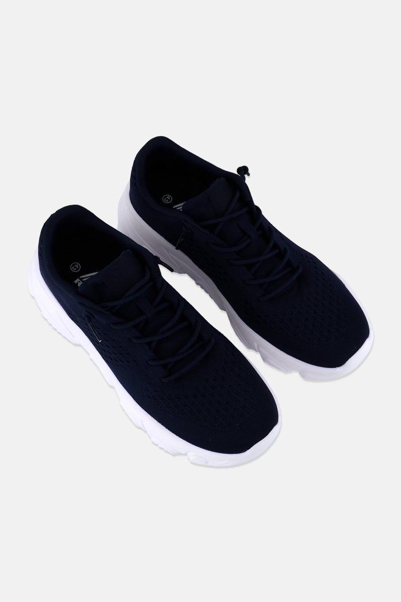 RBX Men Lace Up Training Shoes, Navy - Image 4