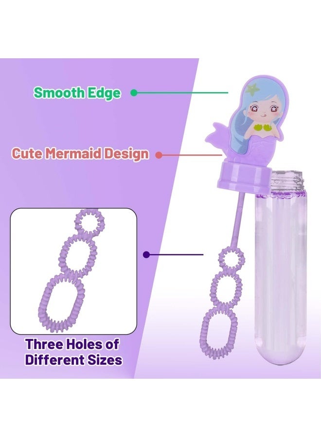 6 Pcs Mini Bubble Wands – Bubble Toys for Kids' Parties and Summer Gifts for Boys and Girls - Image 2