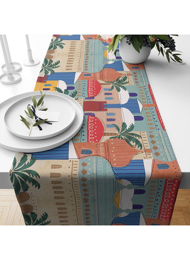 مفرش رمضان المخملي سيكون إضافة رائعة لمنازلك ذات الطابع الخاص بالعطلات 45x200 cm