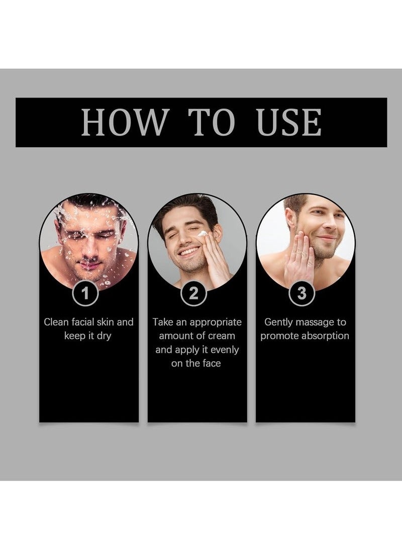 WEST MONTH Mens Beef Tallow Moisturizing Cream, Skin Anti Aging & Firming Moisturizer with Collagen, Niacinamide, and Grass Fed Beef Tallow, Tallow Balm for Face - Image 5