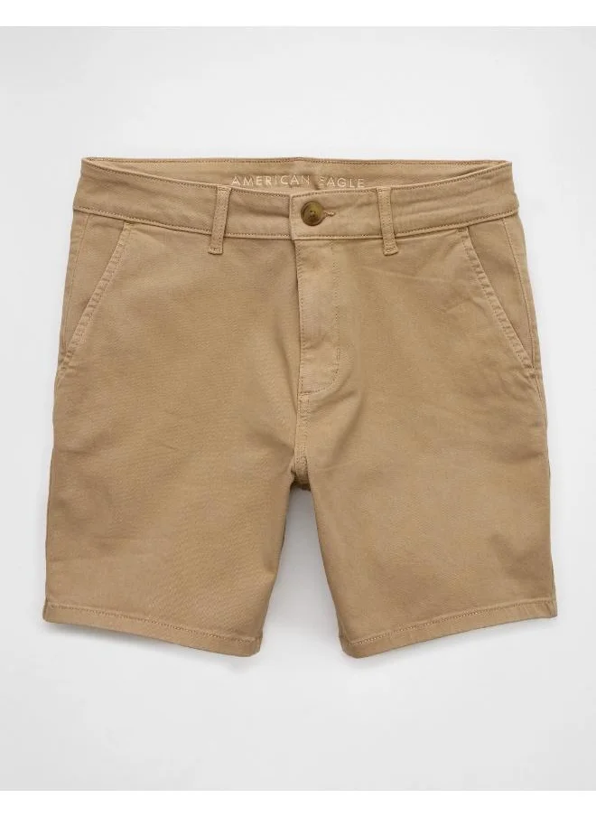 American Eagle AE Stretch High-Waisted Trouser Bermuda Short