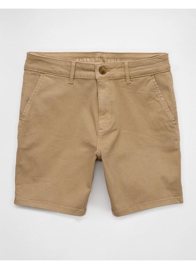 American Eagle - AE Stretch High-Waisted Trouser Bermuda Short - Image 1