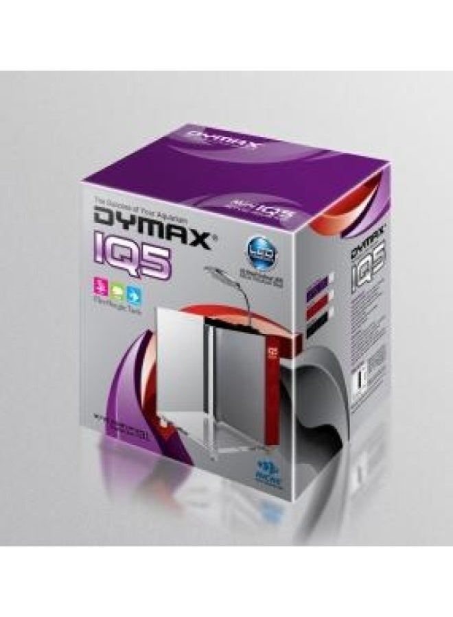 Dymax IQ5 Mini Acrylic Aquarium – Red - Image 1