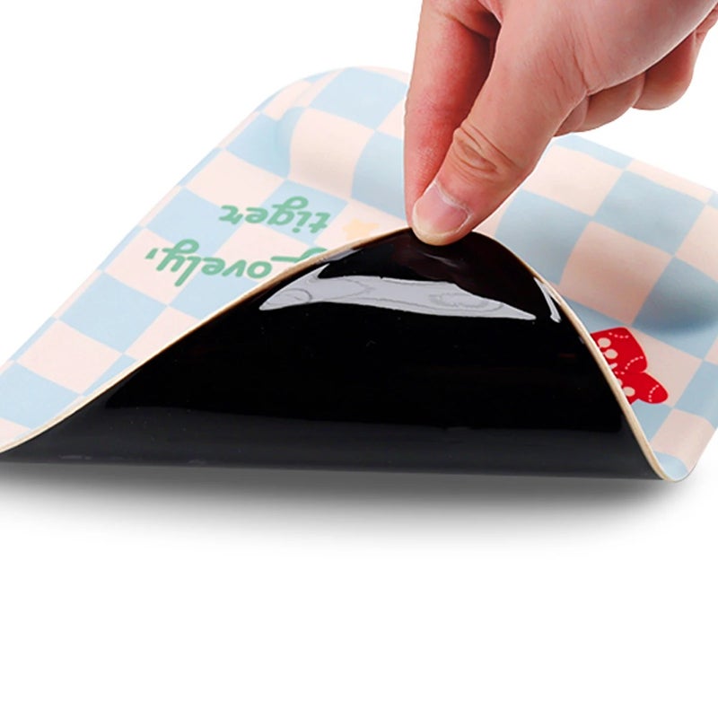 Y&D Memory Foam Mouse Pad with Gel Wrist Rest - Ergonomic Desk Pad for Gaming & Office Laptop Computer - Image 4