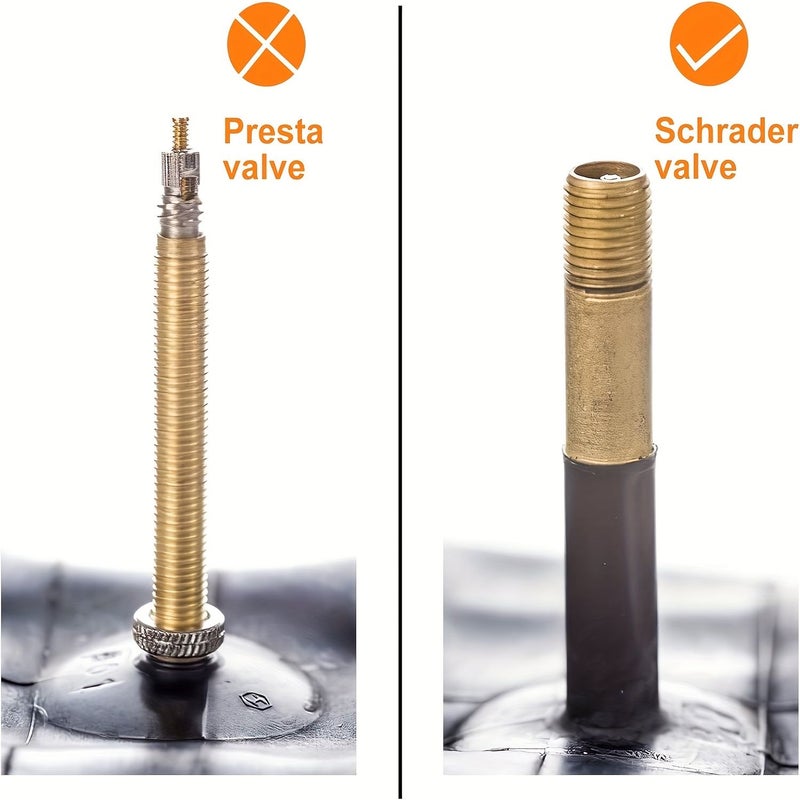 3 Pcs Heavy Duty Air Chucks With Clip American Model Closed Flow Lock On Tire Inflator Chuck For Schrader Valve - Image 4
