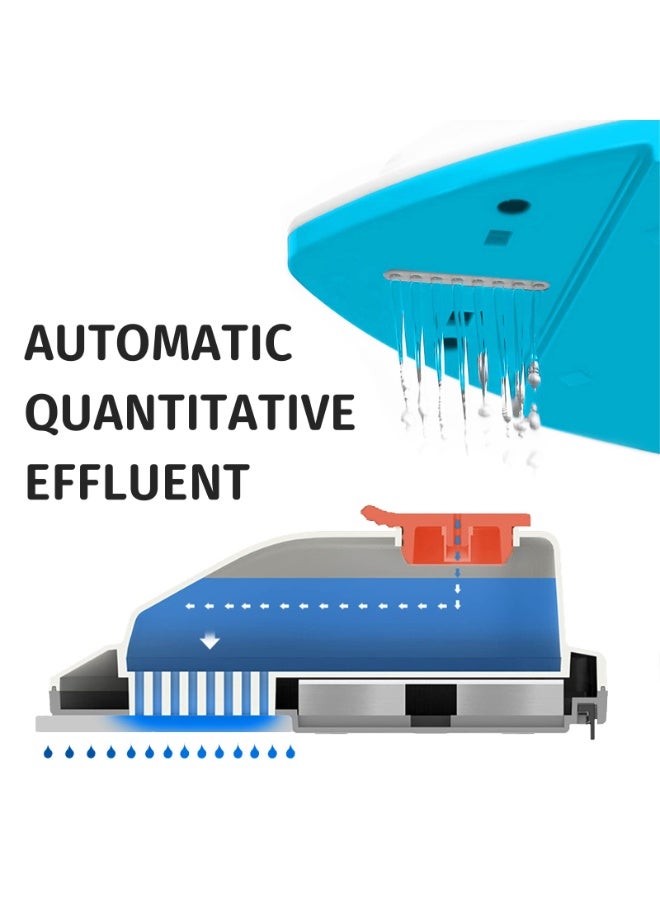 عربست فرشاة تنظيف الزجاج المغناطيسي ، فرشاة مغناطيسية لغسل ممسحة النافذة ، منظف الزجاج المنزلي المزدوج الجانب أداة فرشاة تنظيف النوافذ المغناطيسية (15-26 مم) - Image 2
