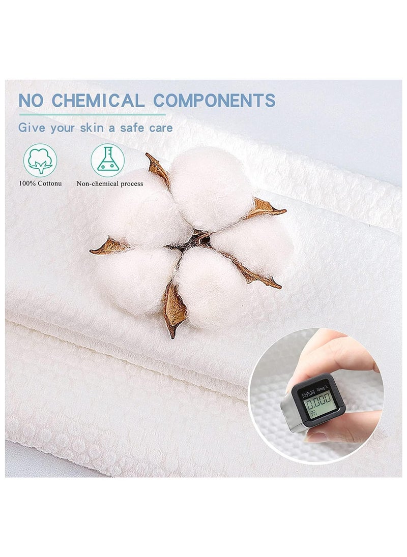 Hihonor Disposable Towels Tablets 70 x 100Cm Large Compressed Towel 100% Cotton Towel for Travel Camping Sports Hiking - 5Pcs  - Image 2