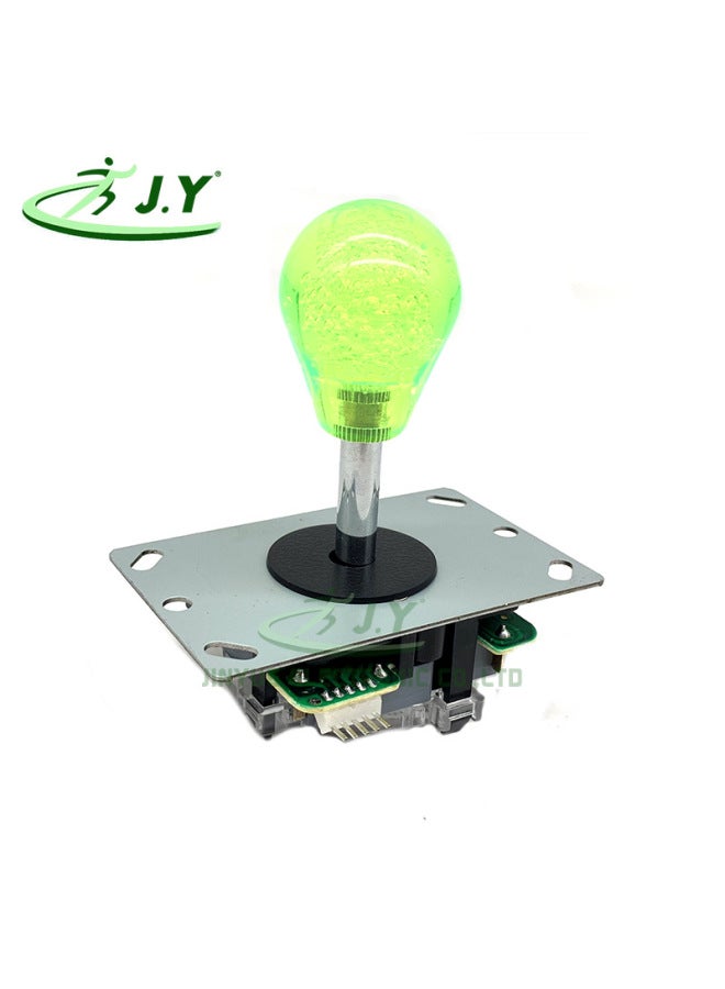 Custom Three And Remote Lever DIY Arcade Game Hall Accessories Oval Crystal Ball Game Machine Rocker Supply-Product Color:White  - Image 5