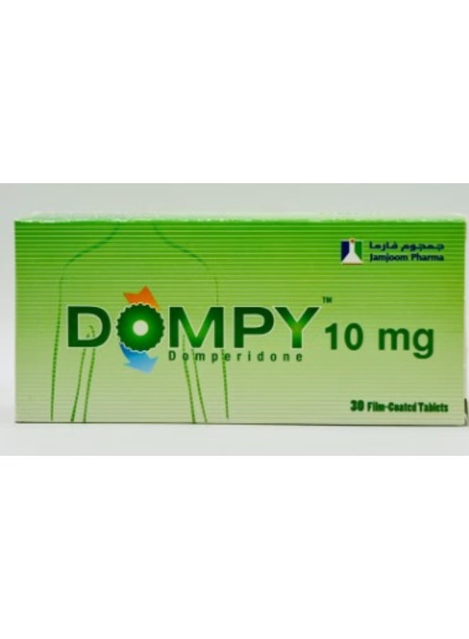 Dompy 10mg Tablets 30’s (Effective Anti-Nausea & Digestive Relief)
