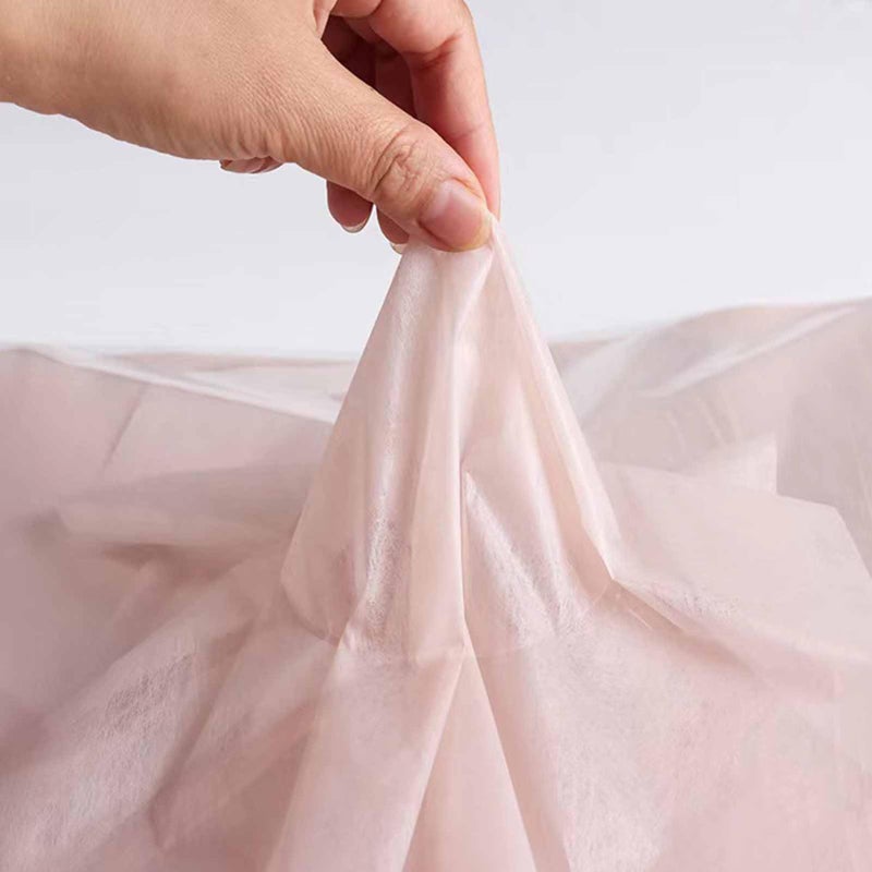 FAYADA Flower Wrapping Paper Bouquet, Korean Cotton Wrapping Floral Paper,Withdrawable Lining,40 Small sheets Non-Woven Waterproof for Fresh Flowers (Pink) - Image 1