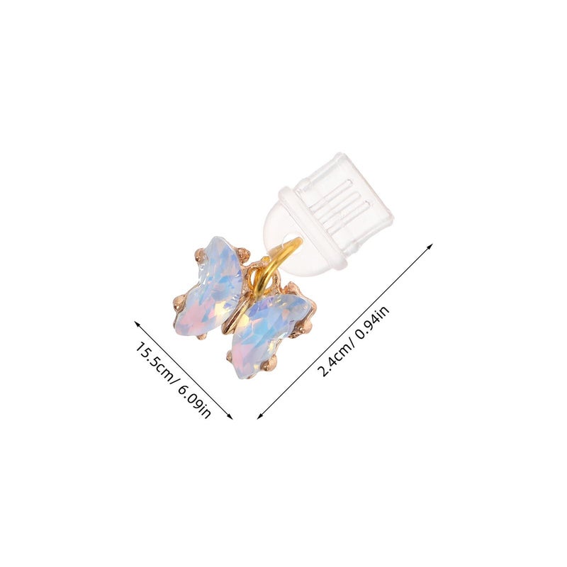 6pcs Butterfly USB C Dust Plugs for Phone Charging Port Protection Anti Dust Cover - Image 3