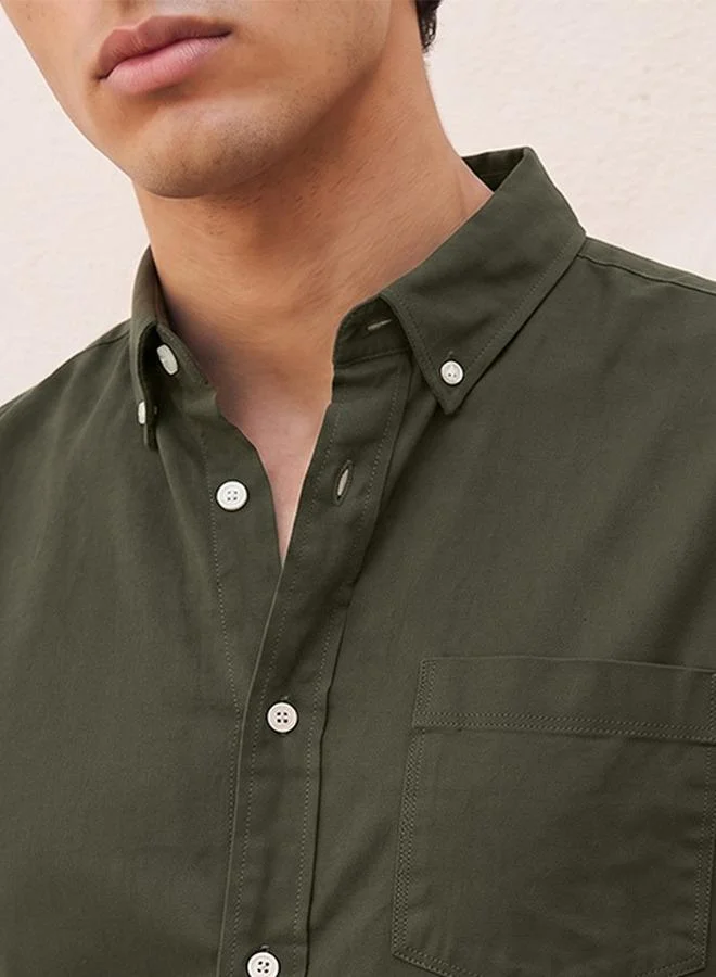 Lee Cooper GREEN Lee Cooper Long Sleeves Shirt for Men | Best Price UAE
