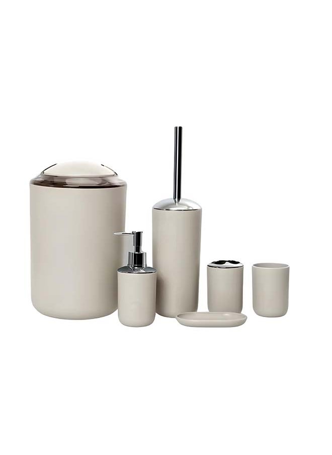 Feelings Feelings Bathroom 6Pcs Set Sand Beige  - Image 1