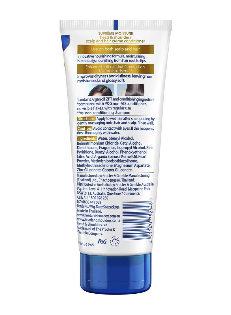 هيد أند شولدرز سوبريم مويستشر مع كريم الأرجان لفروة الرأس وبلسم الشعر - Image 5