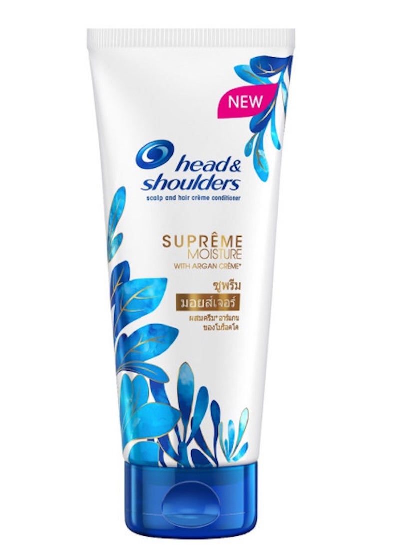 هيد أند شولدرز سوبريم مويستشر مع كريم الأرجان لفروة الرأس وبلسم الشعر - Image 4