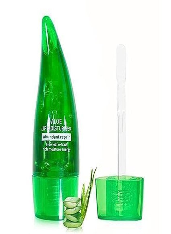 Caltero Aloe Vera Lip Gloss, Long Lasting Nutritious Lip Balm Moisturizing Aloe Vera Lip Oil for Lip Treatment and Dry Lips (1)-2024 - Image 2