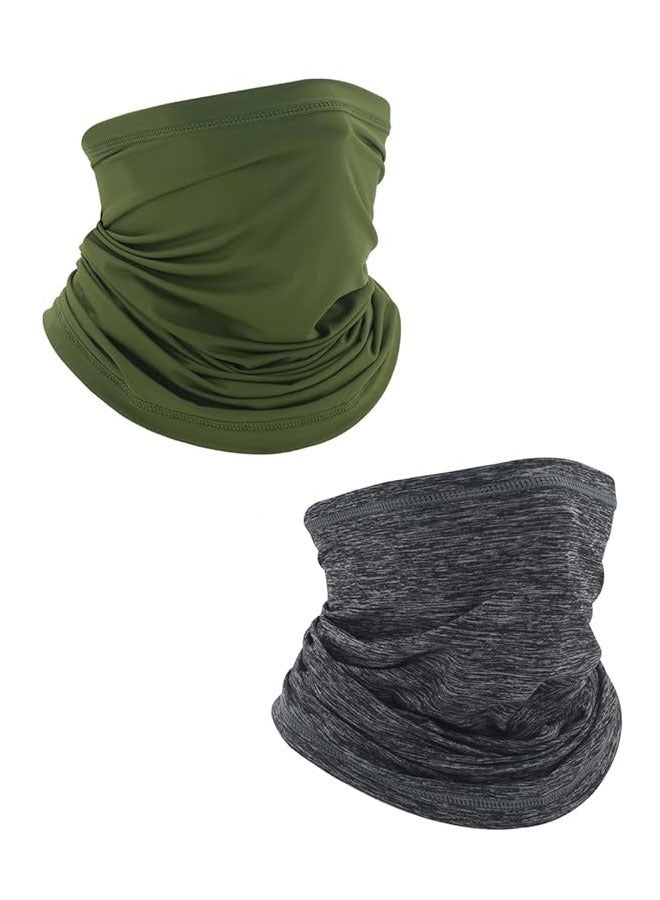 HAWAWA Neck Gaiter Bandana Face Cover Reusable Cooling Cloth Face Cover Sun Dust Protection Washable Balaclava Face Cover Scarf for Men Women Sports and Outdoor  - Image 1