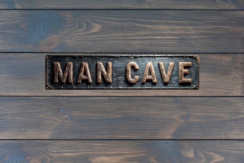 QIXFGUL Vintage Tin MAN CAVE Sign Retro Metal Sign,Suitable for home, cafe, club, bar, garage, gym, restaurant Plaque 4x16 Inch - Image 5