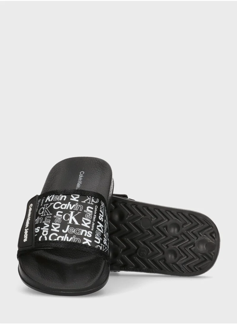 Calvin Klein Jeans Kids Pool Slyde