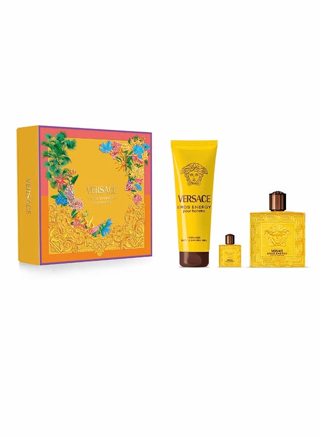 Eros Energy Eau De Parfum Gift Set 100ml