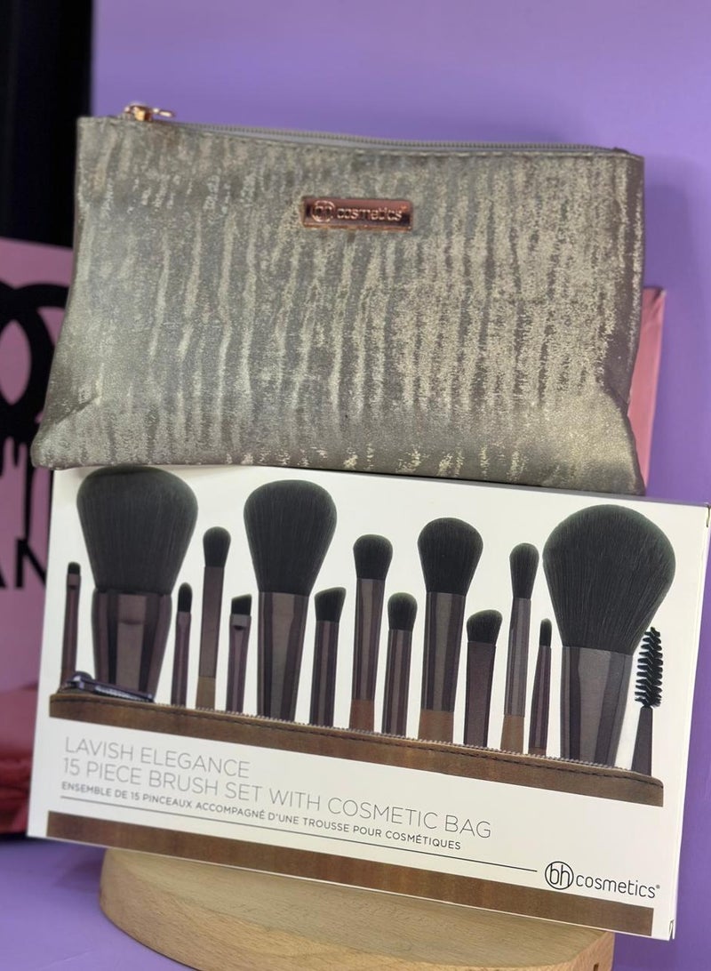 set of 15 makeup brush with unique case high qauilty - Image 1