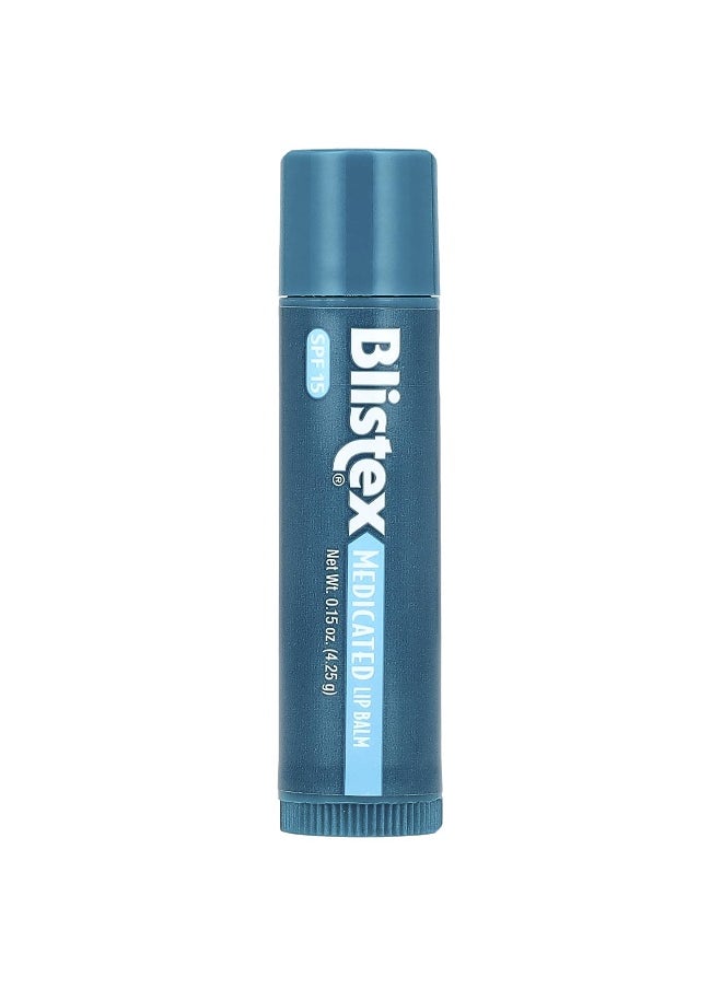 Blistex Blistex, Medicated Lip Balm, Lip Protectant/Sunscreen, SPF 15, 0.15 oz (4.25 g)  - Image 1