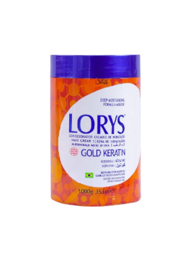 Gold Keratin Deep Moisturizing Hair Cream 1000g