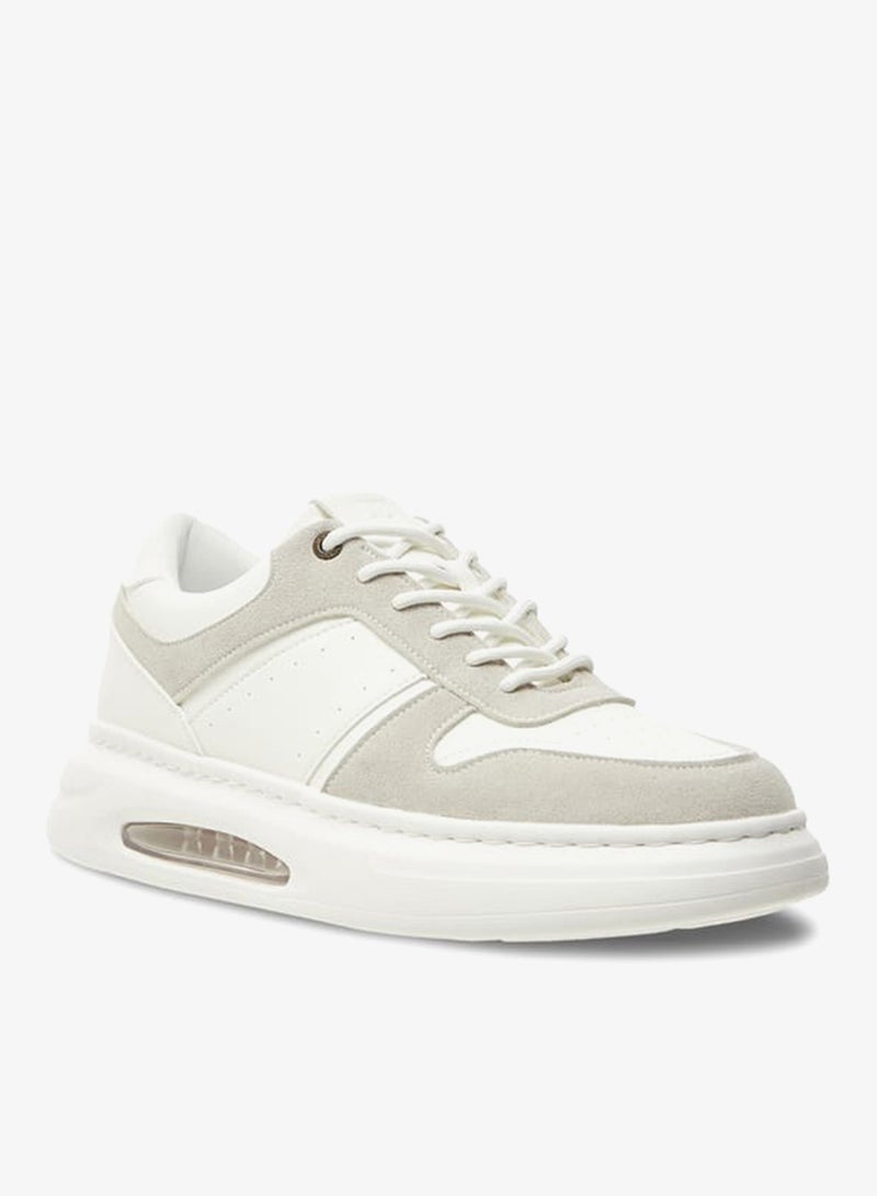 دوتشيني سنيكرز رجالي بألواح وإغلاق برباط - Image 3