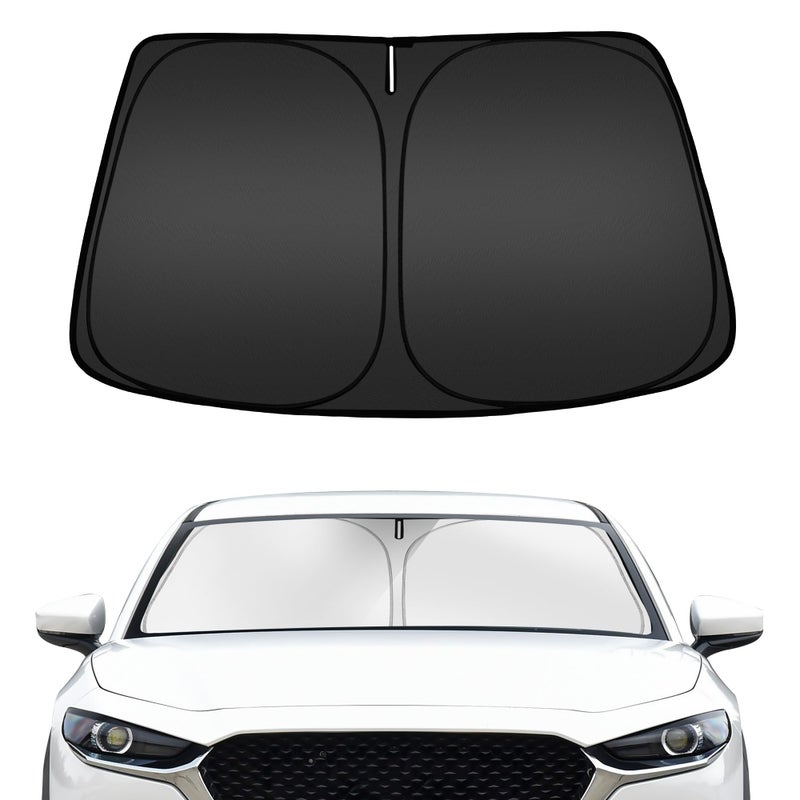 Parasol para parabrisas Mazda CX-30 2019-2025, protector de parasol plegable, bloquea rayos UV y mantiene coche fresco - Image 1