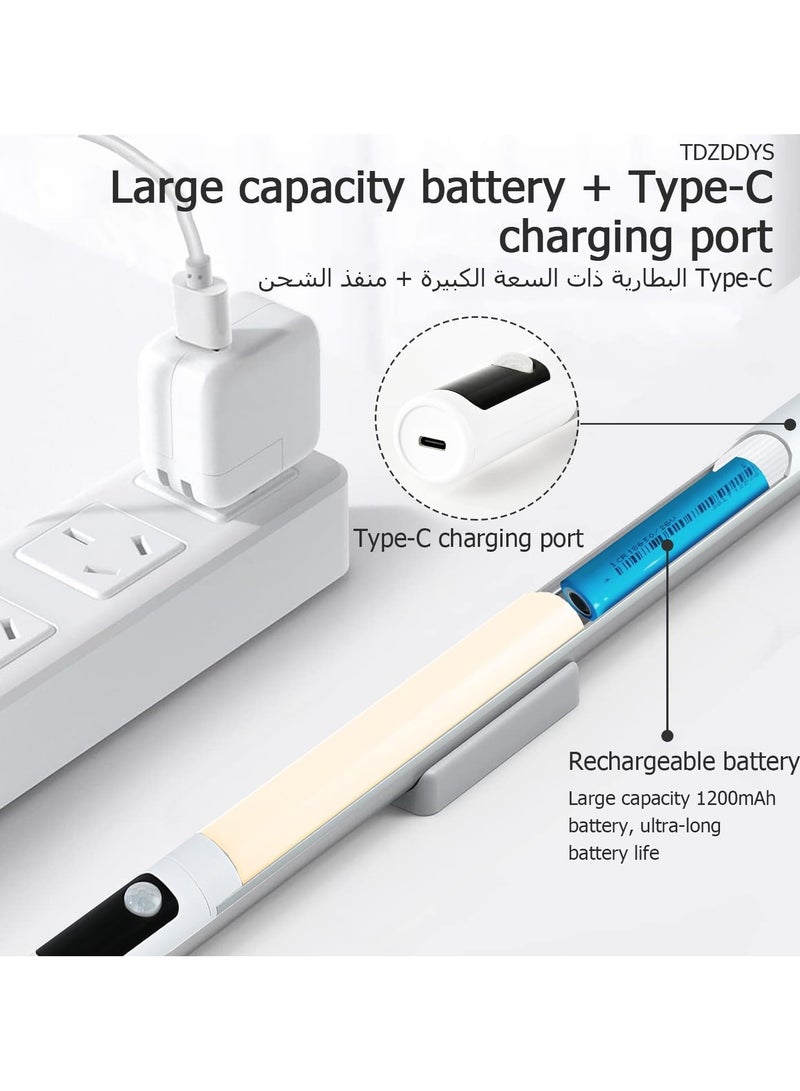 TDZDDYS Rechargeable Motion Sensor Night Lights - Wireless LED Closet Lighting with Magnetic Dimmable Feature and Digital Display - Ideal for Kitchen, Stairs, and Wardrobe - Image 4