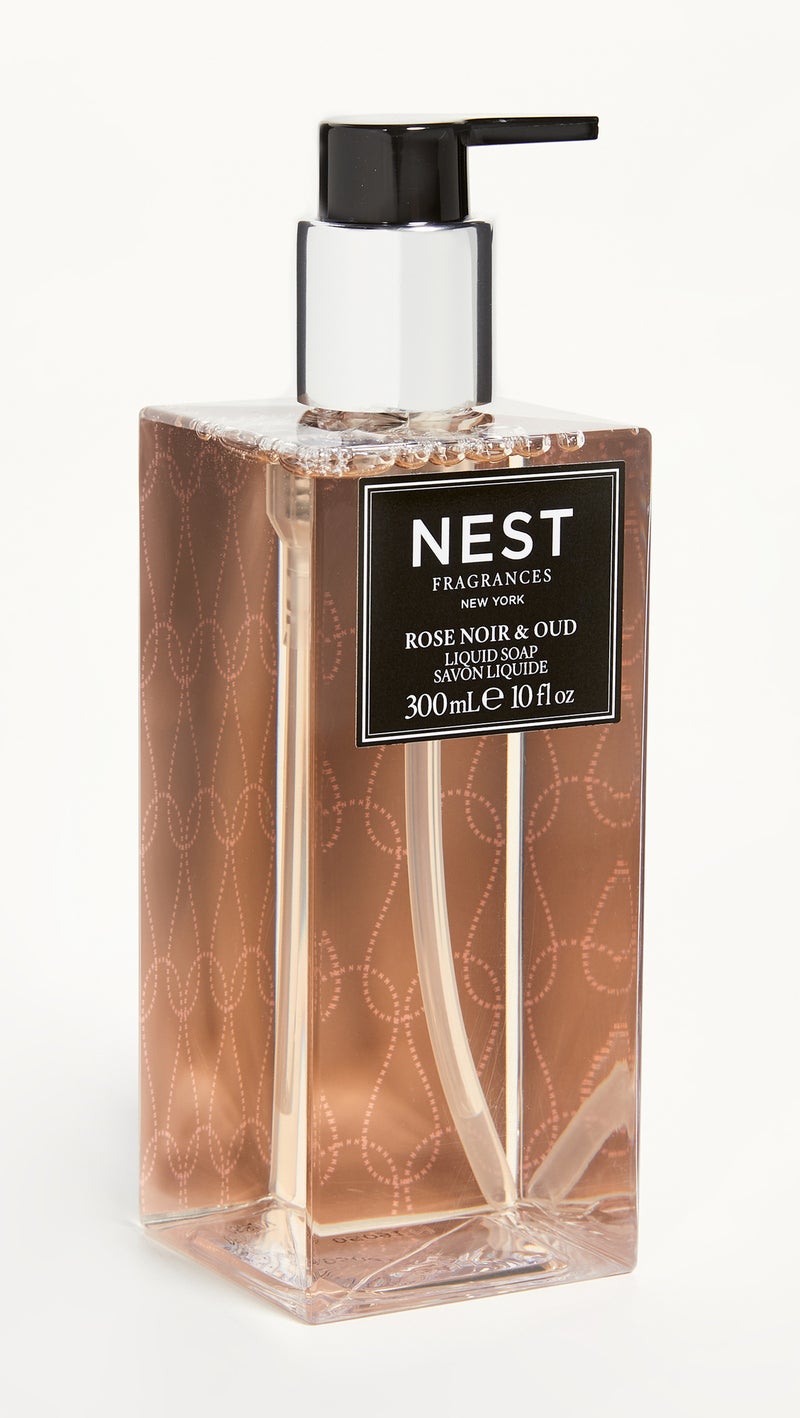 NEST Fragrances Liquid Hand Soap- Rose Noir & Oud, 10 fl oz - Image 2
