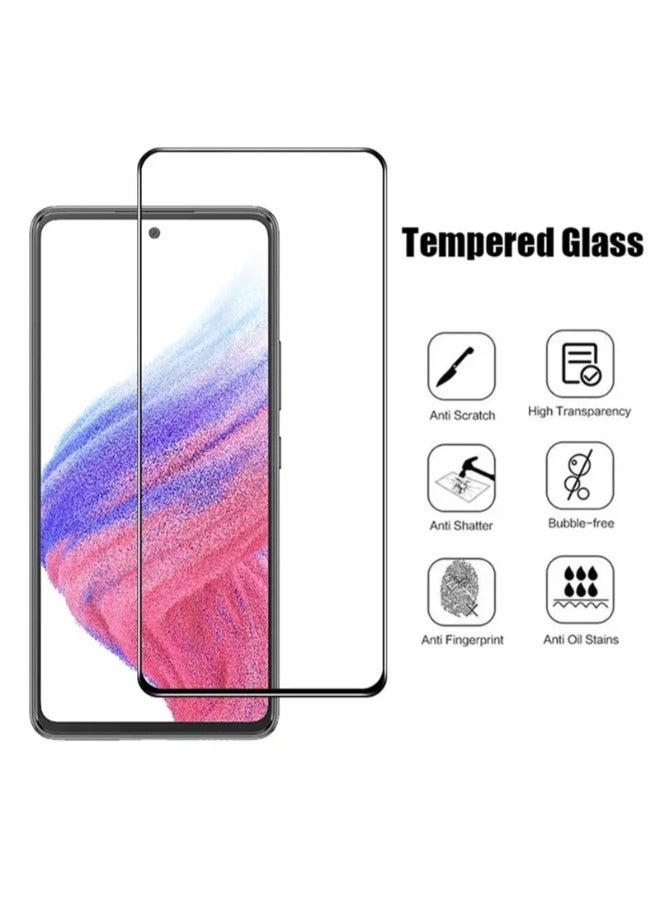 (2 Pieces) Screen Protector for Samsung Galaxy A22 4G, clear tempered glass screen protector, 2 pieces - Image 4