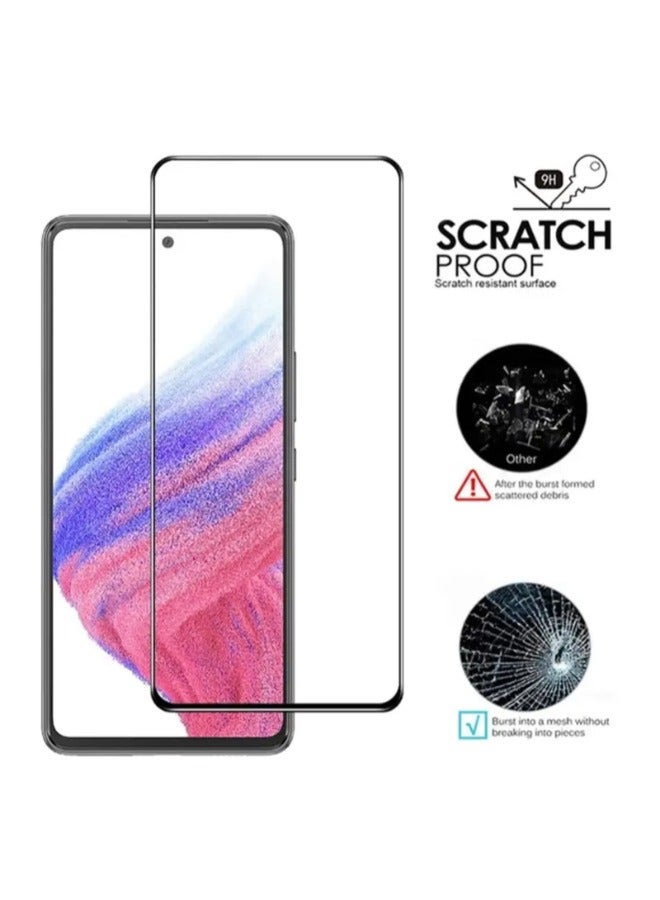 (2 Pieces) Screen Protector for Samsung Galaxy A22 4G, clear tempered glass screen protector, 2 pieces - Image 3