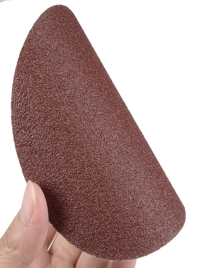 Kozelo 50 Pcs Sanding Discs Hook and Loop Backing - [4 Inch x 80 Grits] Aluminum Oxide Sandpapers for Orbital Sander Round Sanding Papers - Image 2