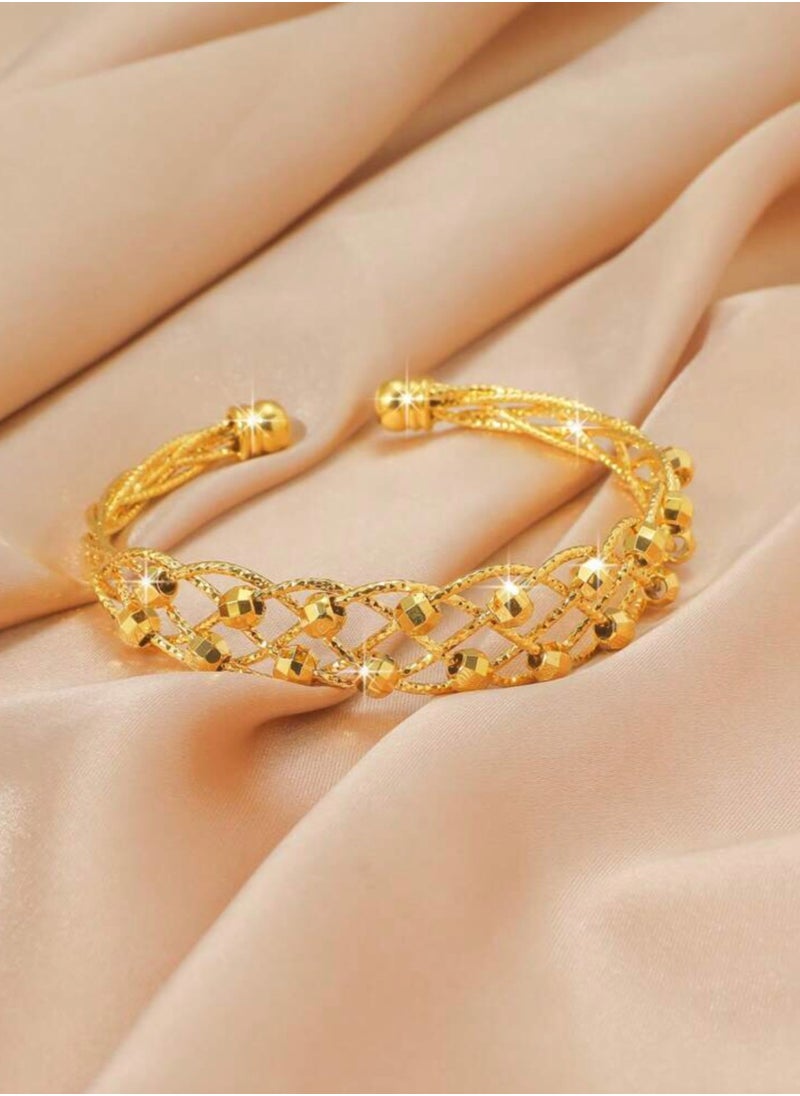 GOLDMAX - 18k Gold Plated Bangle For Women - Image 1