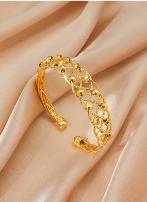 18k Gold Plated Bangle For Women