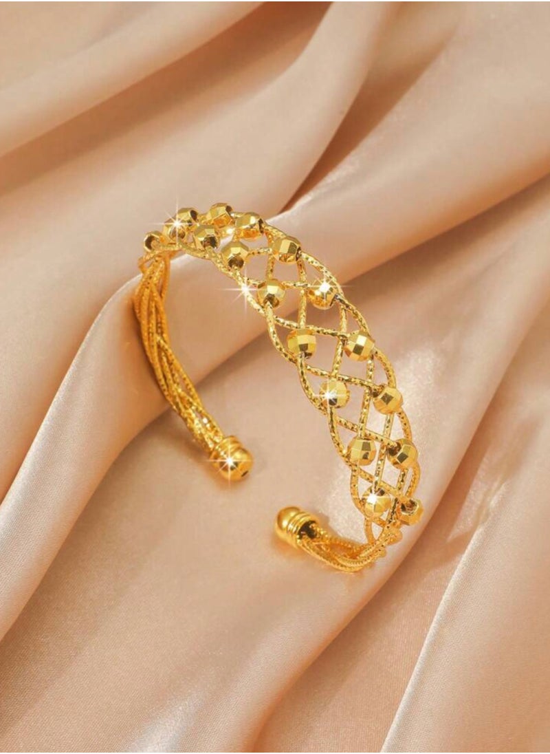 GOLDMAX - 18k Gold Plated Bangle For Women - Image 1