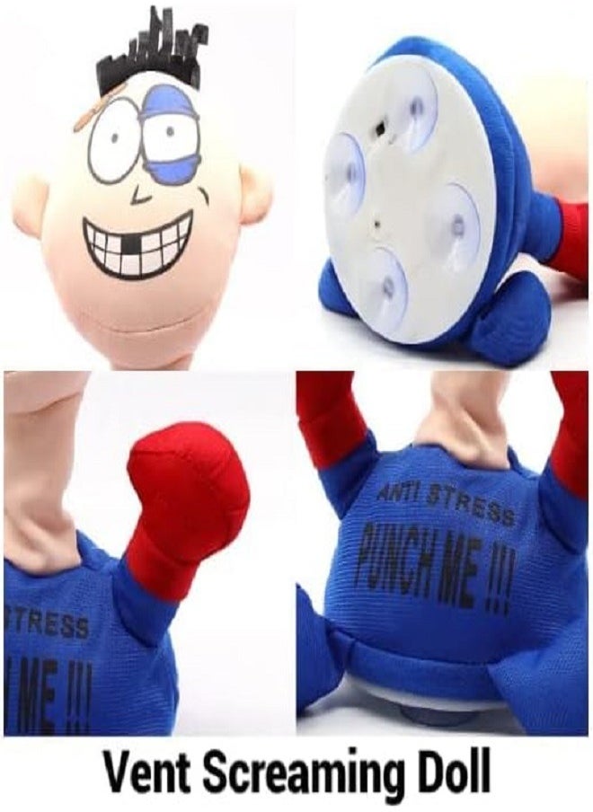 Inder Funny Anti-Stress, Punch Me Screaming Toy  30 cm  - Image 2