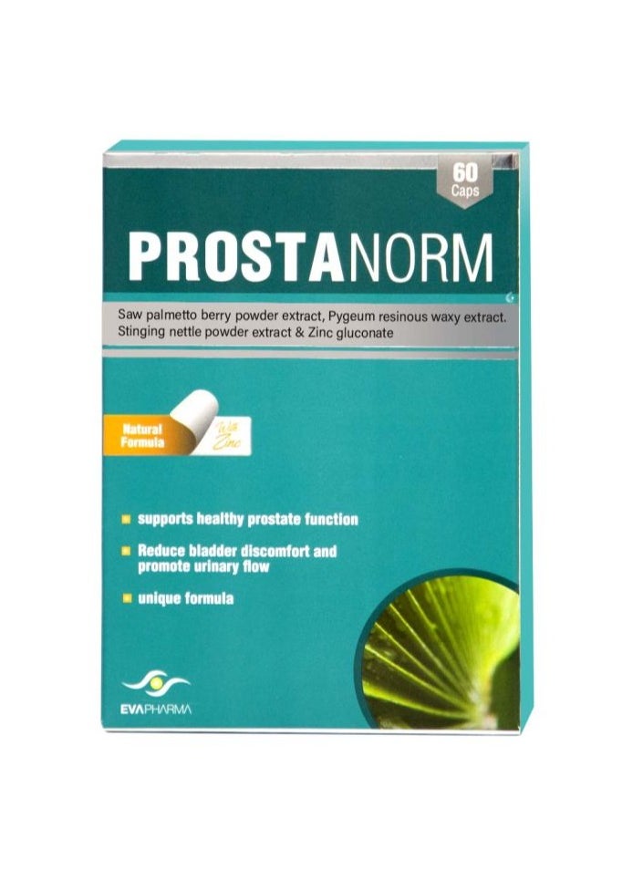 EVAPHARMA - Prostanorm Capsules 60'S - Image 1