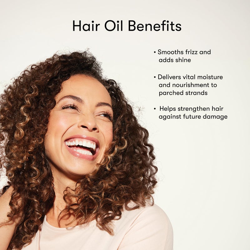 Odele Hair Oil with Baobab & Argan Oils, Lightweight to Smooth Frizz, Add Shine & Hydration, for All Hair Types, 1.7 Fl Oz - Image 4