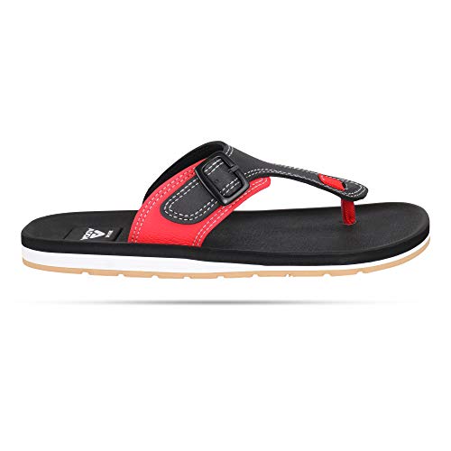 ADDA أديدا رجال أوميغا-01 ش sandal أسود وأحمر - 8 المملكة المتحدة - Image 4