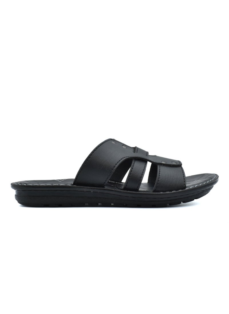aerosoft Aerosoft Men's Black Slippers P3904  - Image 1