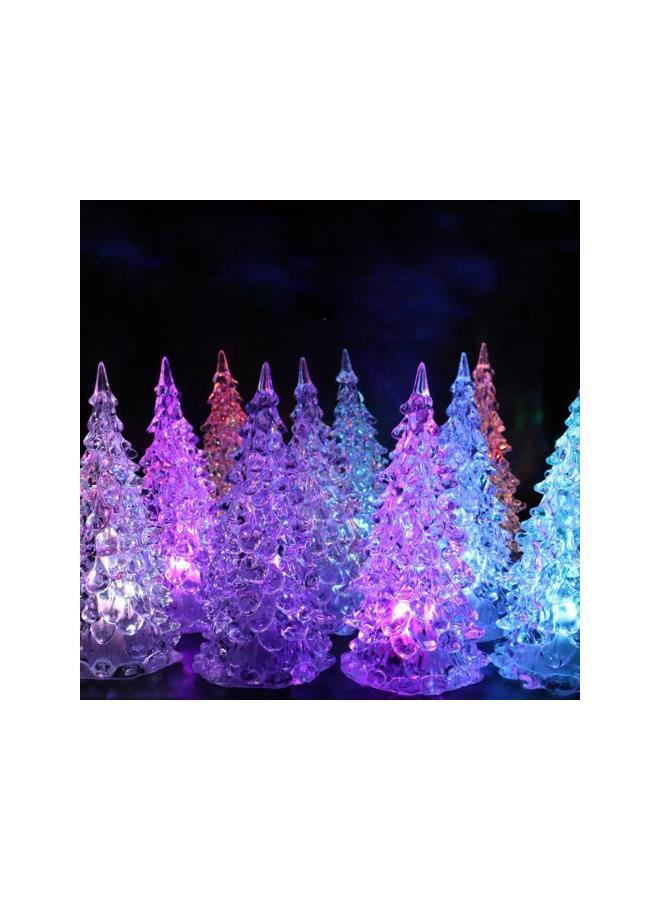 Night Light, LED Color Changing Table Lights Acrylic Stand Lamp Battery Operated Tabletop  Tree Lights for  Decoration Gift, Home Party Festival Wedding Decor (A) - Image 4