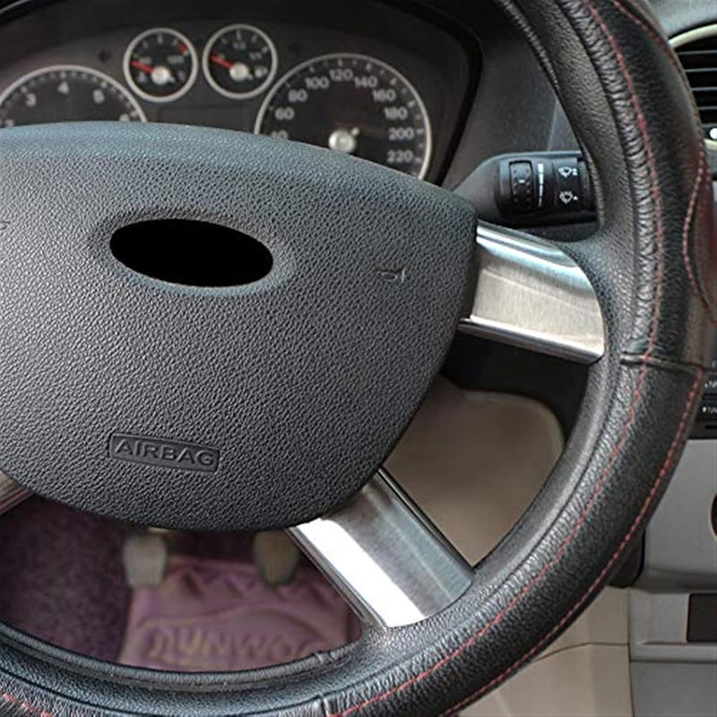 Wivplex Stainless Steel Steering Wheel Trim for Ford Focus MK2 - Image 4