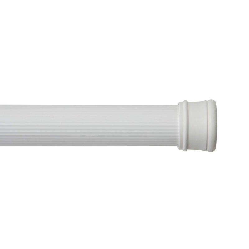 Interior Living 4272 in Adjustable Spring Tension Closet Window Bath Utility Rod White