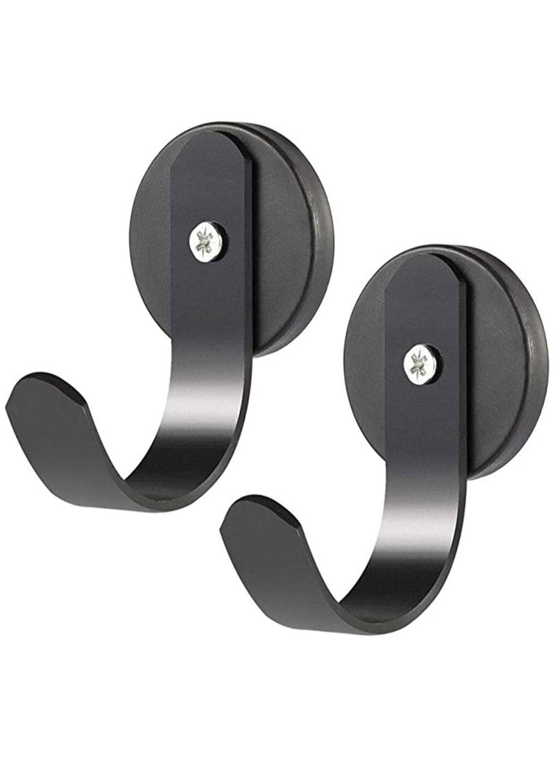Y&D - 2 Pack No Punch Magnetic Hook Wreath Hanger for Metal Front Door Decoration - Image 1