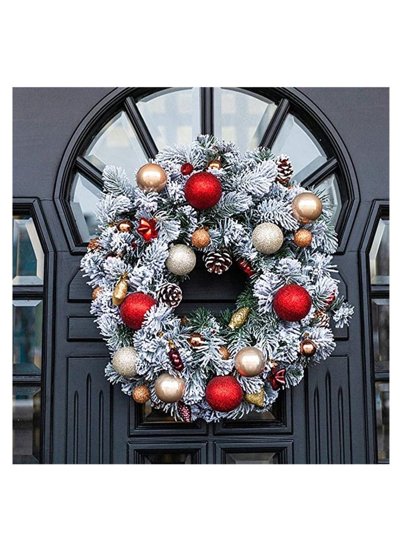 Y&D - 2 Pack No Punch Magnetic Hook Wreath Hanger for Metal Front Door Decoration - Image 1