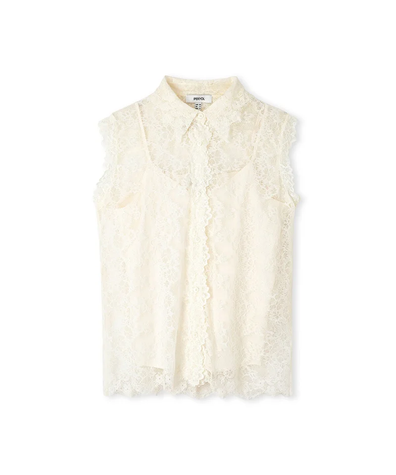 ابيكول Lace Blouse
