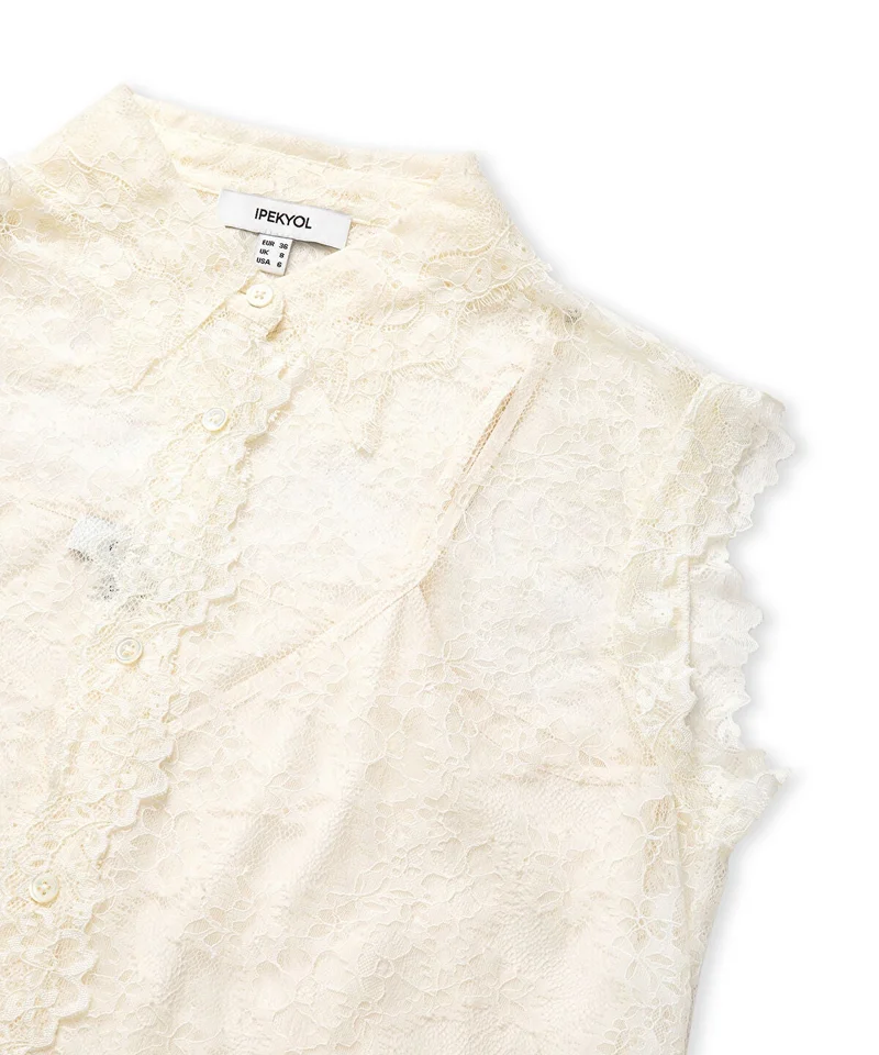 ابيكول Lace Blouse