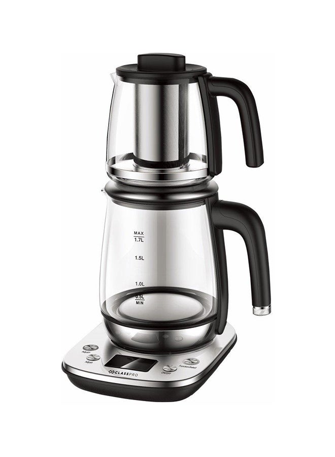 ClassPro غلاية 1.2 لتر، 950 واط، زجاج أسود - Image 3